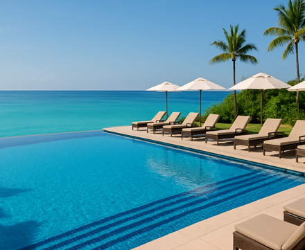 Infinity and Wet Edge Swimming Pools and Spas