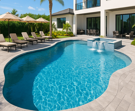 Lagoon and Freeform Style Pools