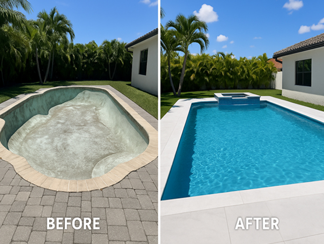 Pool Remodeling in Miami