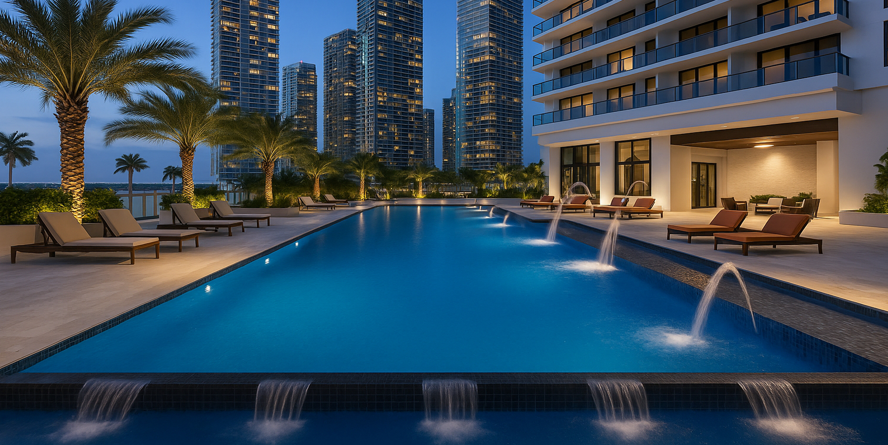 Miami Pool Masters Design and Commercial Construction